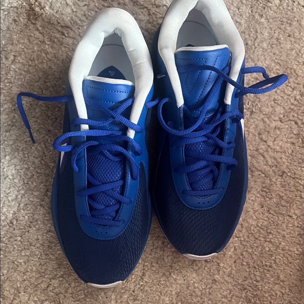 Blue and White  Nike Athletic Sneakers